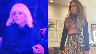 Viral Video: Billie Eilish Gives Side-Eye to Jennifer Lopez at VMAs 2021, Called ‘Classless’ and ‘Rude’ by Netizens for Shading JLo