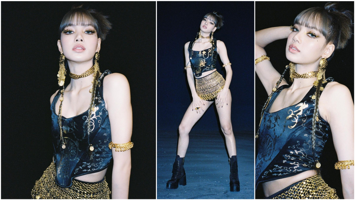 BLACKPINK's Lisa Looks Ravishing in Black and Gold Ensemble, View Photos of  'LALISA' Star That'll Leave You Mesmerised | 👗 LatestLY