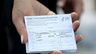 US Customs and Border Protection Seize Fake COVID-19 Vaccine Cards Shipped from China