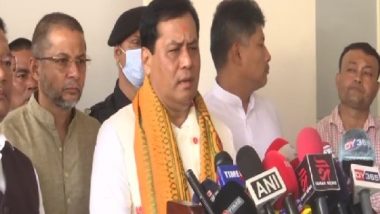 India News | Rajya Sabha Bypolls: Union Minister Sarbananda Sonowal Files Nomination from Assam