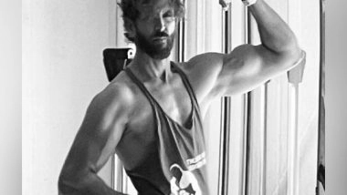 Entertainment News | Hrithik Roshan Flaunts Chiselled Physique in New Post, Says 'Bollywood Bicep Ki Jai'