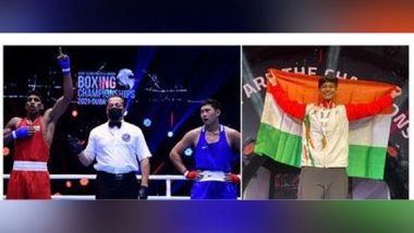 Business News | Students of Chandigarh University Win 2 Gold Medals for India at Asian Youth Boxing Championship