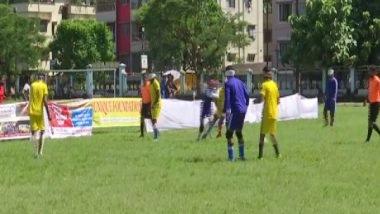 India News | West Bengal: State-level Football Tournament Organised for Blind Players in Siliguri