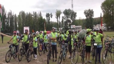 India News | Army Organizes First-ever Women's Cycle Rally in Kashmir's Baramulla