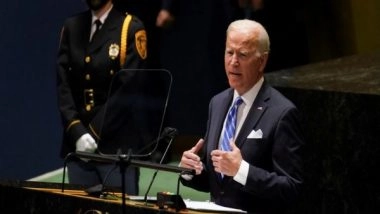 World News | World Stands at 'inflection Point' in History, We Are Not Seeking a New Cold War, Says Biden at UNGA