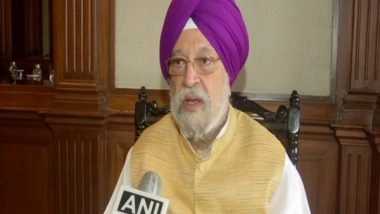 India News | Bhabanipur Bypolls: Mamata is Nervous, Says Hardeep Singh Puri in Bengal