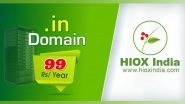 Business News | HIOX India Introduces Customized Web Hosting Solutions at Pocket-friendly Prices