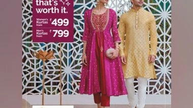Business News | This Pujo, Lifestyle Presents an All-new Festive Collection Curated at Great Prices by Mimi Chakraborty