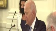 World News | Quad Countries Have Common Vision for Future, to Take on Key Challenges of Our Age, Says Biden