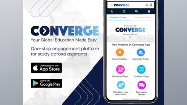 Business News | Collegepond Launches the Converge App for Study Abroad Aspirants