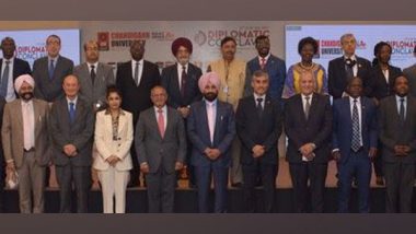 Business News | Ambassadors of 24 Countries Participate in the Diplomatic Conclave at Chandigarh University