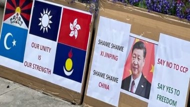World News | London: Tibetan, Hong Kong, Uyghur Communities to Hold Protest on PRC 72nd National Day