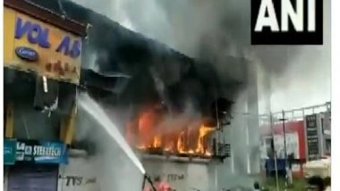 India News | Kerala: Fire Breaks out at Furniture Shop in Kannur