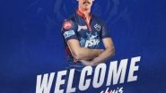 Sports News | IPL 2021: Delhi Capitals Rope in Australian Pacer Ben Dwarshuis as Replacement for Woakes