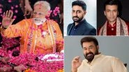 Narendra Modi Birthday: Mohanlal, Karan Johar, Abhishek Bachchan and Other Celebs Wish the Country&rsquo;s PM With Heartfelt Messages!
