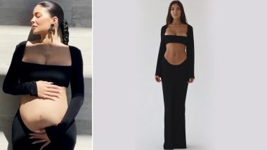Kylie Jenner Wears Mirror Palais Flaunting Baby Bump, Confirms Second Pregnancy With Beau Travis Scott in Cute Video