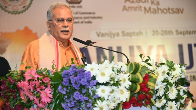 Chhattisgarh CM Bhupesh Baghel Inaugurates 'Chiraag Project' at Krishi Madai Programme in Bastar