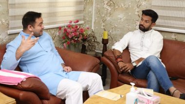 LJP President Chirag Paswan Meets Tejashwi Yadav To Invite for Father’s Death Anniversary Event on September 12