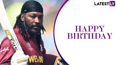 Happy Birthday Chris Gayle: Punjab Kings, Yuvraj Singh and Kevin Pietersen Among the Others Shower Wishes for the West Indies Star