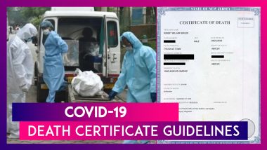 Covid-19 Death Certificate Guidelines: Union Govt Issues Rules After Supreme Court's Observations