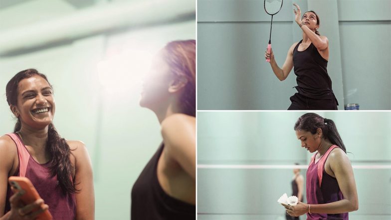 Deepika Padukone’s ‘Regular Day’ Is About Playing Badminton With PV Sindhu and Burning Calories on the Court! (View Pics)