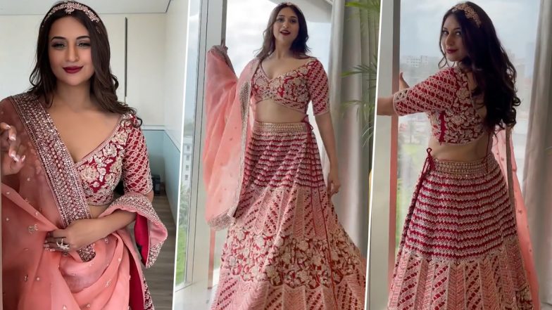 Divyanka Tripathi Declares ‘Manike Mage Hithe’ Her Getting Ready Song, Shares a Video Flaunting Her Gorgeous Attire