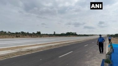 India News | Rajnath, Gadkari to Land on NH-925A Aboard IAF's C-130 J Super Hercules in Rajasthan's Barmer