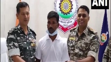 India News | Naxal Carrying Reward of Rs 8 Lakh Surrenders in Chhattisgarh's Sukma