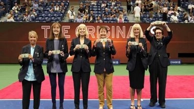 Sports News | Billie Jean King, 'Original 9' Stars Honoured at US Open