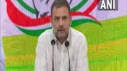India News | Rahul Gandhi Slams Centre, Says Farmers, MSMEs, Salaried Class Being Demonetised