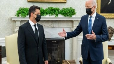 World News | US Supports Ukraine's Sovereignty, Territorial Integrity in Face of Russian Aggression, Says Biden