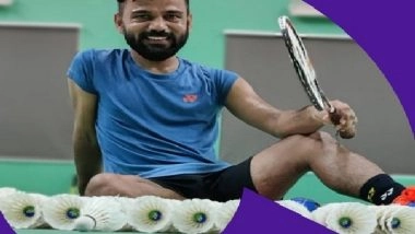 Sports News | Tokyo Paralympics: Shuttlers Krishna Nagar, Palak Kohli Win Respective Matches in Group Stage
