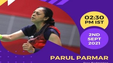 Sports News | Tokyo Paralympics: Shuttler Parul Parmar Loses to Germany's Katrin Seibert