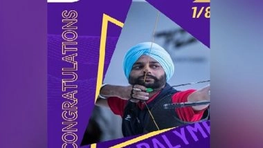 Sports News | Tokyo Paralympics: Archer Harvinder Stages Comeback to Enter Quarter-finals
