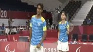 Sports News | Tokyo Paralympics: Shuttlers Pramod, Palak Lose Mixed Doubles Bronze Against Japanese Duo
