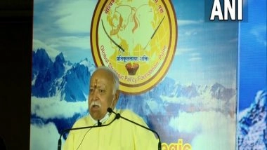 India News | Hindus, Muslims Living in India Have Same Ancestors, Britishers Made Them Fight by Creating Misconceptions: RSS Chief Bhagwat