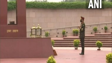 World News | Bangladesh Army Chief Pays Tributes at National War Memorial in New Delhi