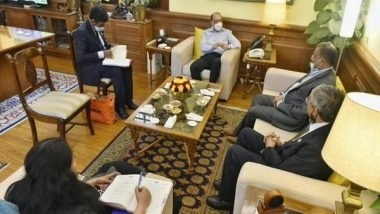 World News | FS Shringla Meets Visiting Bangladesh Information Minister, Discusses Connectivity, COVID-19 Management