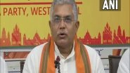 India News | Dilip Ghosh Appointed BJP National Vice President, Sukanta Majumdar Made West Bengal BJP Chief