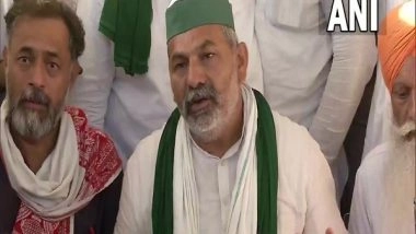 India News | 'Farmers to Continue Protest, Talks with Karnal Administration Has Failed,' Says Rakesh Tikait