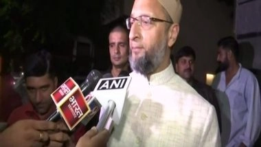 India News | AIMIM Chief Asaduddin Owaisi's House Vandalised, Five Held