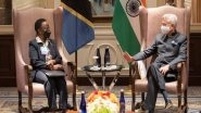 World News | Jaishankar Meets Tanzanian Counterpart on UNGA Sidelines