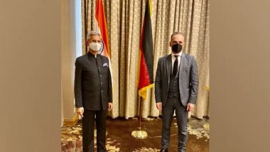 World News | Jaishankar Discusses Developments in Afghanistan with German Counterpart on UNGA Sidelines