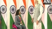 Sports News | One Must Think Positively in Difficult Situations: PM Modi Tells Paralympics Silver Medallist Bhavina Patel