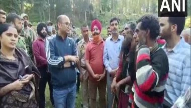 India News | 4 Killed in J-K's Baramulla Cloudburst; Deputy Commissioner Meets Victims's Kin