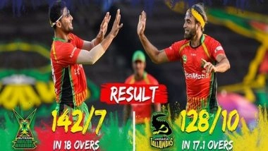 Sports News | CPL 2021: Shepherd's All-round Show Fires Guyana Amazon Warriors into Semis