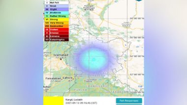 Earthquake in Leh: Quake of 4.2 Magnitude Hits Alchi