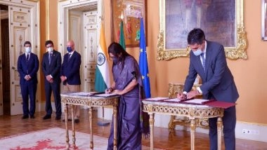 World News | Lekhi Meets Portugal's Secretary of State for International Affairs, Signs Agreement on Recruiting Indians to Work in Portugal