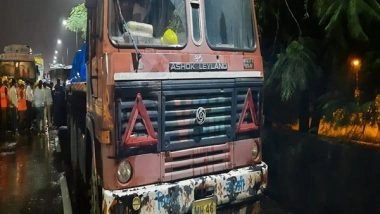 India News | Two Injured in Road Accident in Maharashtra's Thane