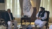 World News | Pak Envoy Meets Taliban Foreign Minister, Discusses Bilateral Cooperation